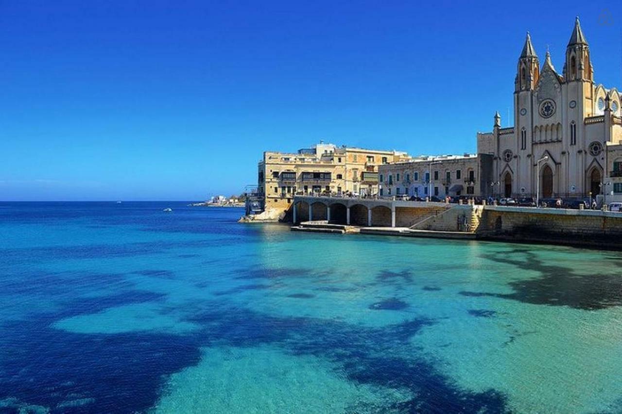 Apartament Cosy 1Br Penthouse With Terrace, Great Location Gzira Zewnętrze zdjęcie